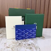 Goyard Saint-Sulpice Card Wallet Blue - 10.5x0.3x7cm - 1