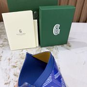 Goyard Saint-Sulpice Card Wallet Blue - 10.5x0.3x7cm - 6