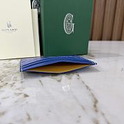 Goyard Saint-Sulpice Card Wallet Blue - 10.5x0.3x7cm - 5