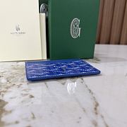 Goyard Saint-Sulpice Card Wallet Blue - 10.5x0.3x7cm - 4
