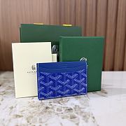 Goyard Saint-Sulpice Card Wallet Blue - 10.5x0.3x7cm - 3