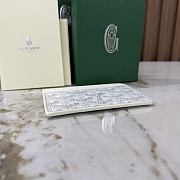 Goyard Saint-Sulpice Card Wallet White - 10.5x0.3x7cm - 2