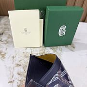Goyard Saint-Sulpice Card Wallet Navy - 10.5x0.3x7cm - 5