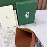 Goyard Saint-Sulpice Card Wallet Brown - 10.5x0.3x7cm - 5