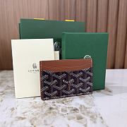 Goyard Saint-Sulpice Card Wallet Brown - 10.5x0.3x7cm - 3