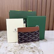 Goyard Saint-Sulpice Card Wallet Brown - 10.5x0.3x7cm - 2