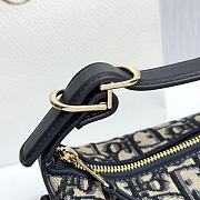 Nomad Pouch Blue Dior Oblique Jacquard - 22x13x9.5cm - 3