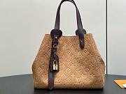 LV All In One Suede Beige Trench M29836 - 40x22x15cm - 2