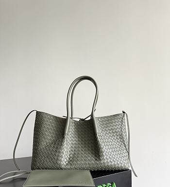 Bottega Veneta Medium Pinacoteca Green - 43x23x17.5cm