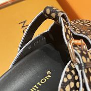 LV Colorado Closed Mule Hairy Calf Leather Black 1AKJHP  - 5