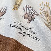 Loro Piana Enciclopedia Del Lino Foulard - 90x90cm - 2