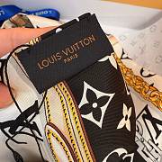 LV Monogram Confidential Bandeau Pink/Black/Brown M79569/M78656/M78655 - 120x8cm - 3