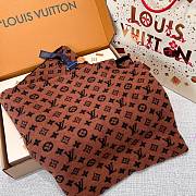 LV My Monogram Cape Black/Brown M97460 - 150x135cm - 4