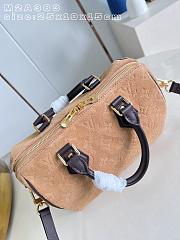 LV Speedy Bandoulière 25 Suede Beige Trench M2A383 - 26x19x15cm - 5