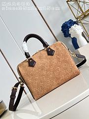 LV Speedy Bandoulière 25 Suede Beige Trench M2A383 - 26x19x15cm - 4