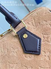 LV Speedy Bandoulière 25 Suede Beige Trench M2A383 - 26x19x15cm - 3
