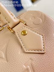 LV Speedy Bandoulière 20 Monogram Empreinte Hazelnut M29977 - 20.5x13.5x12cm - 3