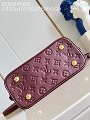 LV Alma BB Monogram Empreinte Garnet M2A399 - 23.5x17.5x11.5cm - 6