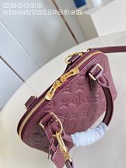 LV Alma BB Monogram Empreinte Garnet M2A399 - 23.5x17.5x11.5cm - 3