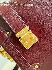LV Side Trunk MM Saga Monogram Rouge M3A307 - 23.5x16x8.5cm - 6
