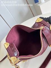 LV Side Trunk MM Saga Monogram Rouge M3A307 - 23.5x16x8.5cm - 2