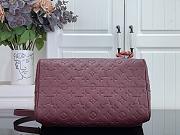  LV Speedy Soft 30 Monogram Empreinte Leather Garnet M2A400 - 30x21x17cm M2A400 - 6