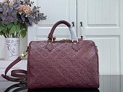  LV Speedy Soft 30 Monogram Empreinte Leather Garnet M2A400 - 30x21x17cm M2A400 - 2