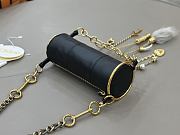 Chloe Chateau Treasure Shoulder Bag in Leather Black - 21x8cm - 2