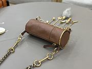 Chloe Chateau Treasure Shoulder Bag in Leather Beige - 21x8cm - 2