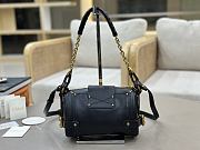 Chloe Small Paddington Crossbody Bag in Grained Leather Black - 22x15x10cm - 2