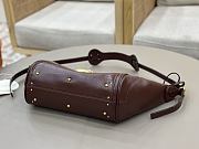 Chloe Paddington Crossbody Bag in Grained Leather Crafty Brown - 29x18x18.5cm - 5