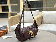 Chloe Paddington Crossbody Bag in Grained Leather Crafty Brown - 29x18x18.5cm - 2