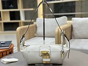 Chloe Paddington Crossbody Bag in Grained Leather White - 29x18x18.5cm - 1