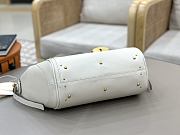 Chloe Paddington Crossbody Bag in Grained Leather White - 29x18x18.5cm - 3