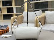 Chloe Paddington Crossbody Bag in Grained Leather White - 29x18x18.5cm - 5