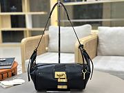 Chloe Paddington Crossbody Bag in Grained Leather Black - 29x18x18.5cm - 1