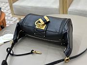 Chloe Paddington Crossbody Bag in Grained Leather Black - 29x18x18.5cm - 4