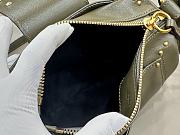 Chloe Small Paddington Crossbody Bag in Grained Leather Green - 22x15x10cm - 2