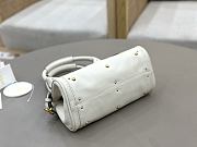Chloe Small Paddington Bag In Grained Leather Crafty White - 26x12x12cm - 5
