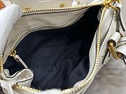 Chloe Small Paddington Bag In Grained Leather Crafty White - 26x12x12cm - 2