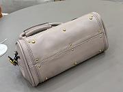 Chloe Small Paddington Bag In Grained Leather Pink - 26x12x12cm - 4