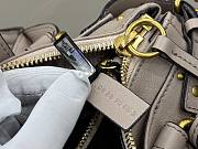 Chloe Small Paddington Bag In Grained Leather Pink - 26x12x12cm - 3