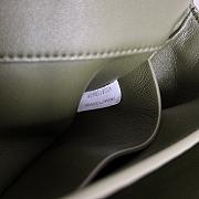 Bottega Veneta Knot Lock Green Tweed - 25x16x5.5cm - 3