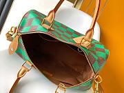 LV Damier Pop Speedy Bandouliere 40 Green N40579 - 40x26x23cm - 5