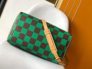 LV Damier Pop Speedy Bandouliere 40 Green N40579 - 40x26x23cm - 2