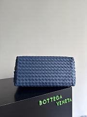 Bottega Veneta Large Andiamo Intrecciato Blue - 42x35x18cm - 3