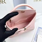 Mini Dior Cigale Bag Shiny Supple Calfskin Soupir Pink - 21.5x7.5x15cm - 6