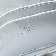 Mini Dior Cigale Bag Shiny Supple Calfskin Ice Blue - 21.5x7.5x15cm - 5
