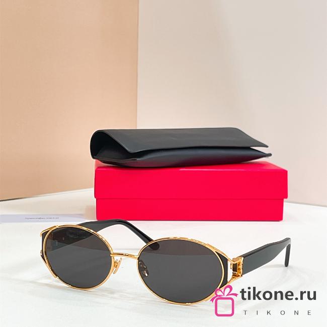 YSL Sunglasses Light Gold and Black SL M919 - 1
