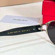 YSL Sunglasses Silver and Black SL M919 - 4